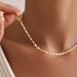 Unisex Kare Forse Yeni 14 Ayar 50 cm