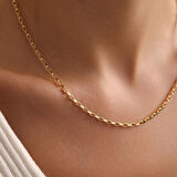 Unisex Kare Forse Yeni 14 Ayar 50 cm