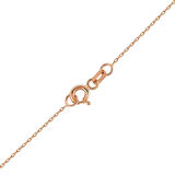 1.48 Karat Pırlanta Pembe Taşlı Kolye