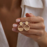 14 Ayar İtaly Person Çivi Küpe