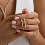 Su Yolu Set Sarı Altın Üç Sıra