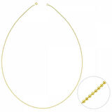 55 Cm Altın Top  Zincir