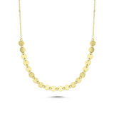 Pullu Altın Kolye 42 Cm 14K Gold