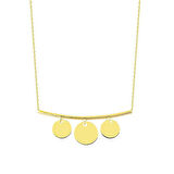 Pullu Altın Kolye 14K Gold
