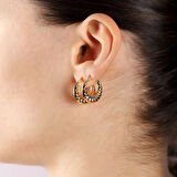 Altın Halka Küpe 1.9 cm 14 Ayar