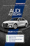 Audi A3 Sedan 2020-2025 Halı Paspas Velur Paspas Kumaş Paspas Oto Paspas