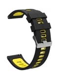 Teleplus Samsung Galaxy Watch 4 46mm Kordon RDB55 Çift Renk Spor Kordon 20mm