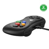 8Bitdo M30 Wired Controller for Series X|S, One, and Windows with 6-Button Layout - Officially Licensed