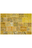 Klasik Modern Patchwork Eskitme Halı 120 X 180 Cm 5640
