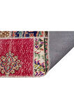 Gerçek El Dokuma Eskitme Patchwork Halı