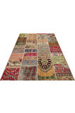 Özel Patchwork Eskitme El Dokuma Halı
