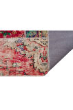 Özel Patchwork El Dokuma Eskitme Halı