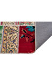 Gerçek El Dokuma Eskitme Patchwork Halı