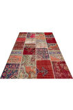 Klasik Modern Patchwork Eskitme El Dokuma Halı