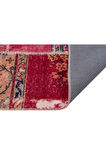 Gerçek El Dokuma Eskitme Patchwork Halı