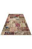 Eşsiz Güzelliğe Sahip Patchwork Halı 160 X 230 Cm 6268