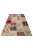 Eşsiz Güzelliğe Sahip Patchwork Halı 160 X 230 Cm 6277