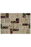 Farklı Kültürlerin Birleştiği Patchwork Halı 160x230 Cm - 6309