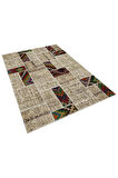 Farklı Kültürlerin Birleştiği Patchwork Halı 160x230 Cm - 6309