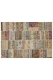 Estetik Ve Çekici Patchwork Halı 230x160 Cm 6357