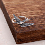 Güvercin Tasarım Elişi Gümüş Yüzük 2632