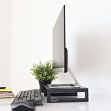 Hansdo Monitör Standı - Laptop Standı - Monitör Yükseltici - Metal - Antrasit Gri - SMS2