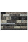 Klasik Modern Patchwork Eskitme Halı 120 X 180 cm 5998