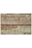 Klasik Modern Patchwork Eskitme Halı 160 X 230 cm 6003