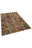Patchwork El Dokuma Eskitme Halı 160 X 230 Cm 6069