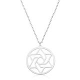 925 Ayar Gümüş Çember Kadın Gümüş Kolye