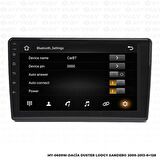 Araç Multimedya Dacia Duster Android 12 Carplay 4Gb Ram + 64Gb Hdd 2009-2013 Navigasyon Ekran MYW