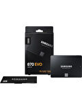 Samsung 500GB 870 Evo 560MB-530MB-s Sata 2.5" (MZ-77E500BW) SSD Sabit Disk