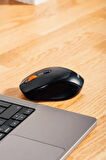 Everest SMW-87 Usb Siyah 2.4Ghz & 1600dpi & Wireless & Optik & 4 Tuşlu Siyah Kablosuz Mouse