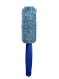 Araba Oto Yıkama Saplı Mikrofiber Süngerli Jant Fırçası