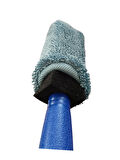 Araba Oto Yıkama Saplı Mikrofiber Süngerli Jant Fırçası
