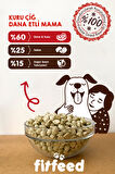 Freeze-Dried Kuru Çiğ Köpek Maması - %60 Dana & Kuzu - 300g