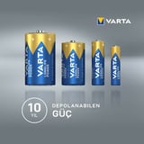 8'li Alkalin Kalem Pil ile Güçlü Performans Sağlayın