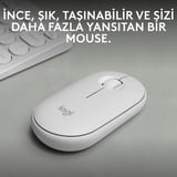 Logitech M350s Pebble 2 Bluetooth Kablosuz Sessiz Kompakt Mouse -