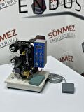 Dijital Tarih Kodlama Makinesi Otomatik Pedallı 3 Satır