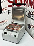 Sönmez Manuel 6 Bölmeli Kahvaltı Tabağı Kapatma Makinesi White