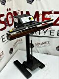 Sönmez Vakum Pedallı 80 Cm Naylon Poşet Yapıştırma Makinesi Yerli Üretim Black