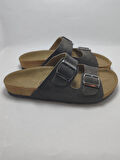 Mantar Taban Birkenstocks Arızona Leolı Nl Modeli Çift Tokalı Ortopedik Terlik