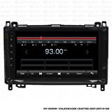 Araç Multimedya Volkswagen Crafter Android 12 Carplay 4Gb Ram + 64Gb Hdd 2007-2017 Navigasyon Ekran MYW