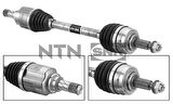 SNR DK55243 Sol Ön Aks 1.5DCI Blue Renault Clio V Bja-Xja K9K 19-Conta Capı 52mm Diş Dişli Teker Tarafı 25 Uzunluk 673mm 391019386R