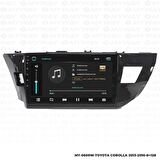 Araç Multimedya Toyota Corolla Android 12 Carplay 4Gb Ram + 64Gb Hdd 2013-2016 Navigasyon Ekran MYW