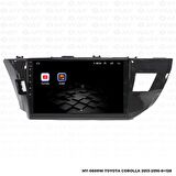 Araç Multimedya Toyota Corolla Android 12 Carplay 4Gb Ram + 64Gb Hdd 2013-2016 Navigasyon Ekran MYW