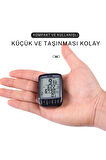Bisiklet Km Hız Sayacı Led Ekran Hız Göstergesi - Su Geçirmez