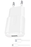 Galaxy C5 C7 C8 Pro uyumlu Micro USB Şarj Aleti SET 3.0A