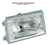 Far Komple H4 Fıat Doğan 88-92 Sol Tırnaklı (1 Ad )