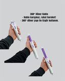 GW 32mm Döner Başlıklı Saç Kıvırma Makinesi – Her An Her Yerde Profesyonel 